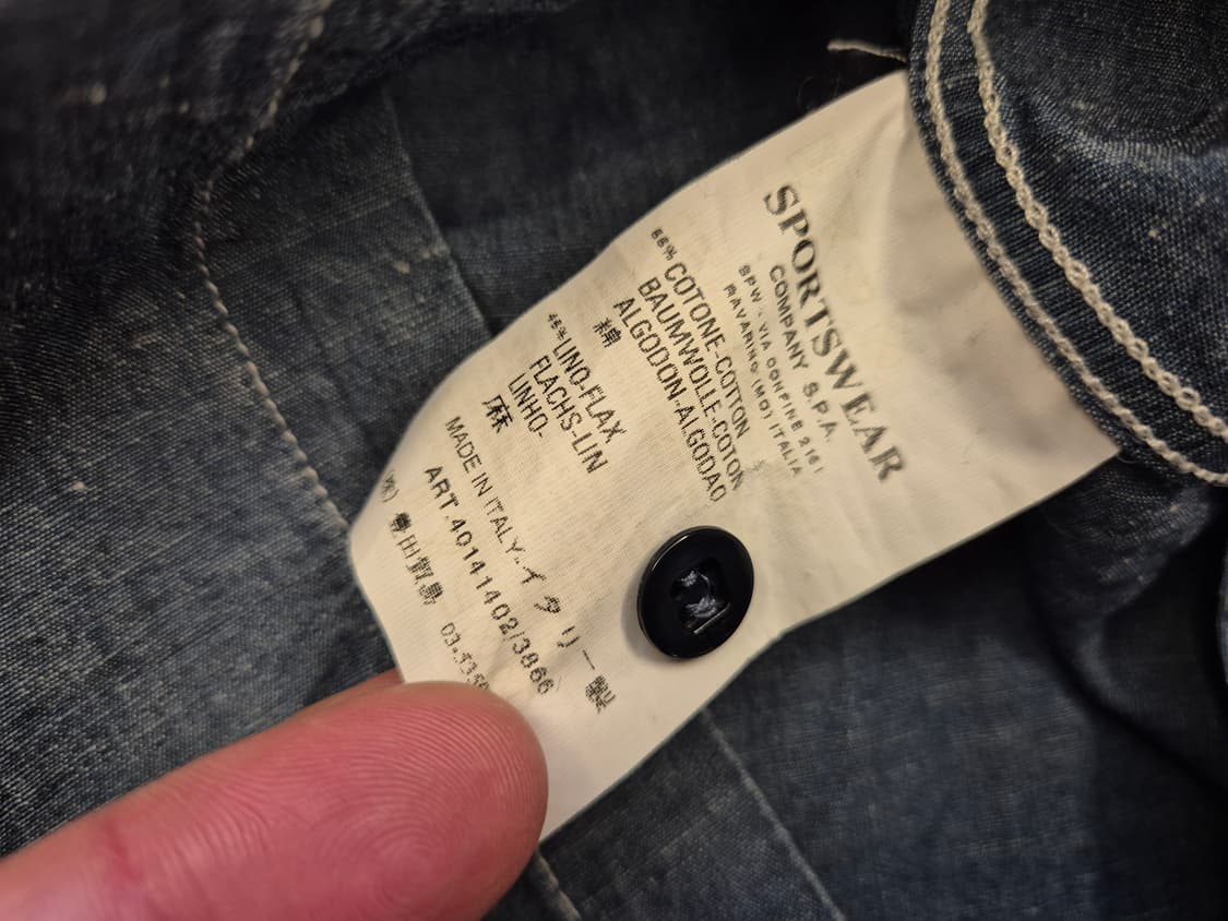 00s STONE ISLAND Denims 셔츠 상품이미지7