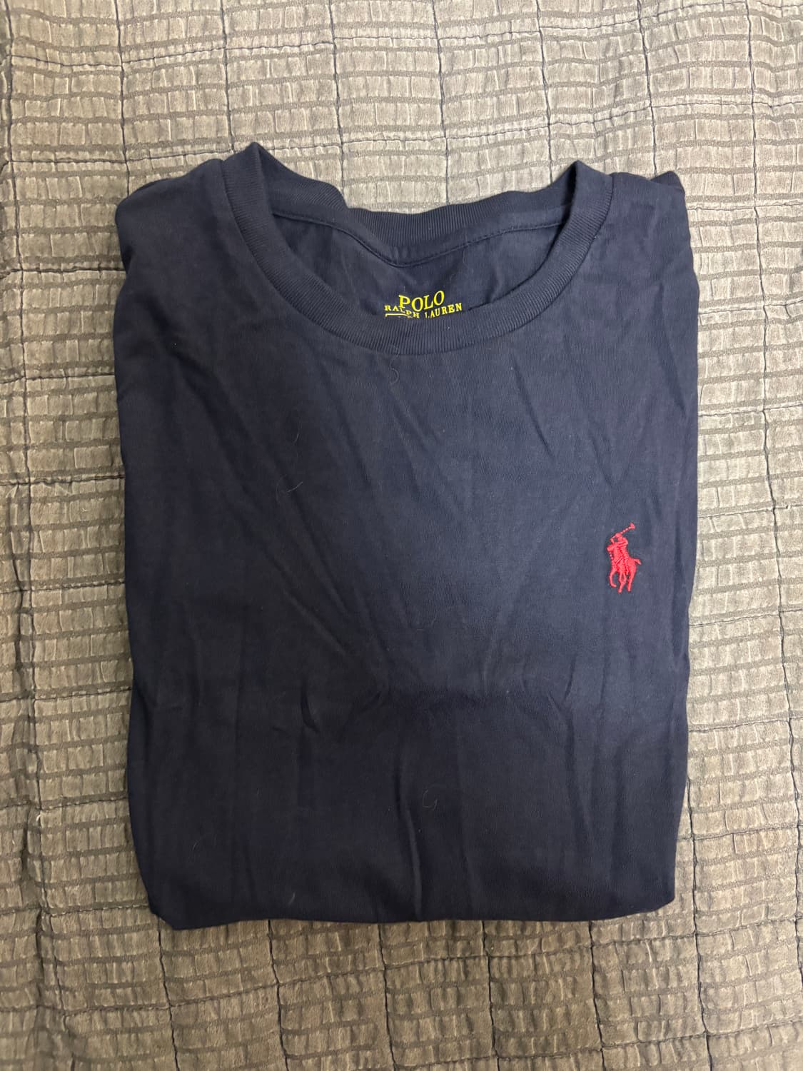 폴로 네이비 반팔티 S 상품이미지1