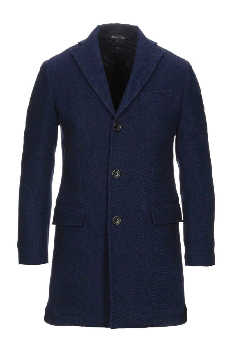 이태리 나폴리 트윌트위드 헤비울 코트 상품이미지8