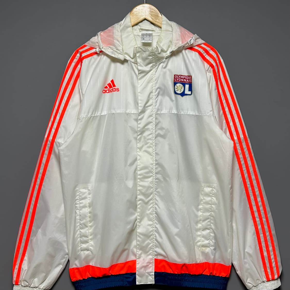 [L]아디다스 올림피크 리옹 바람막이 상품이미지1