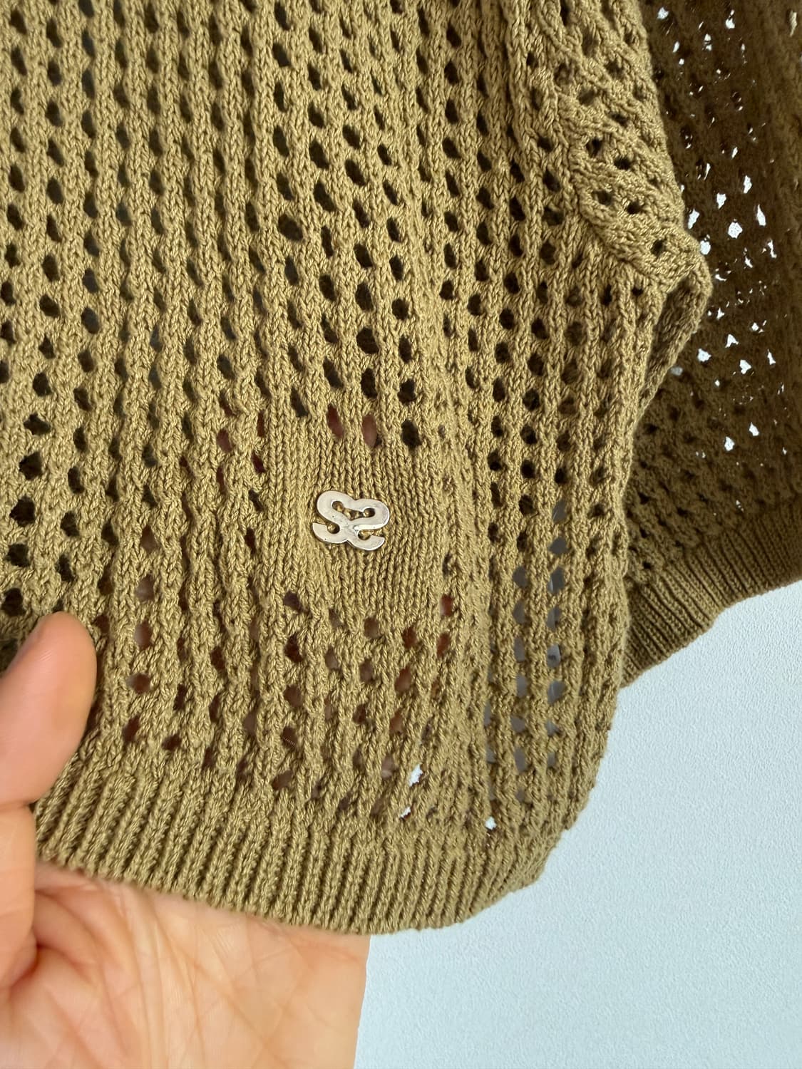 산드로(SANDRO) 리조트 코튼 니트(ITALY) 상품이미지4