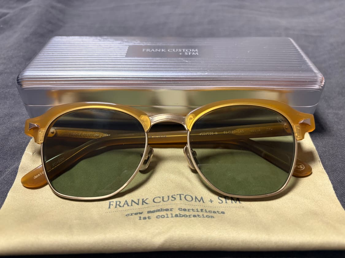 류준열 선글라스 프랭크커스텀 02F03S-B 상품이미지2