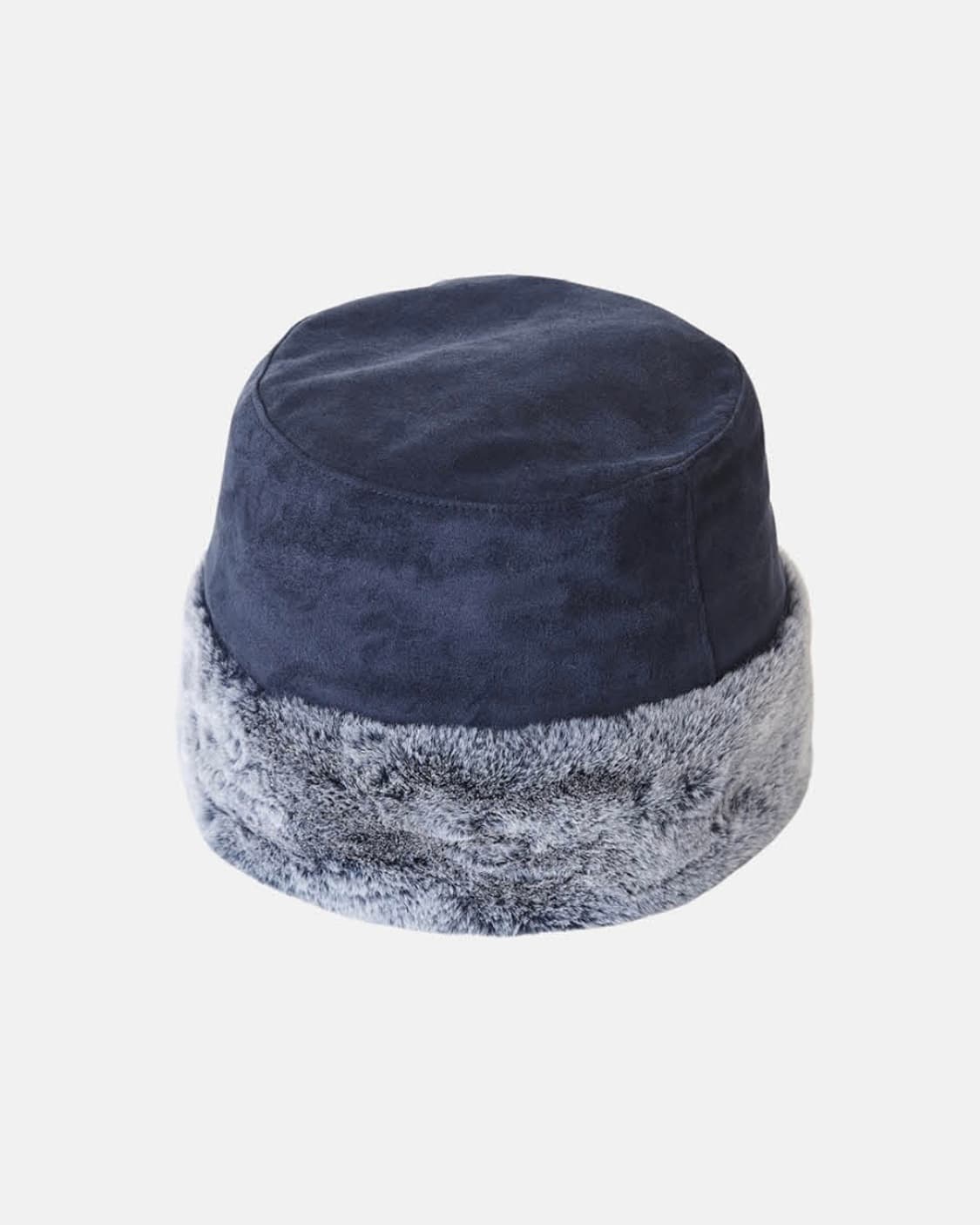 투톤 시어링 버킷 햇 Navy 상품이미지1