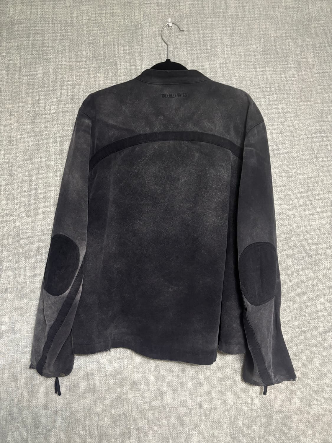 Troubled Waters Distressed Biker Jacket 상품이미지4