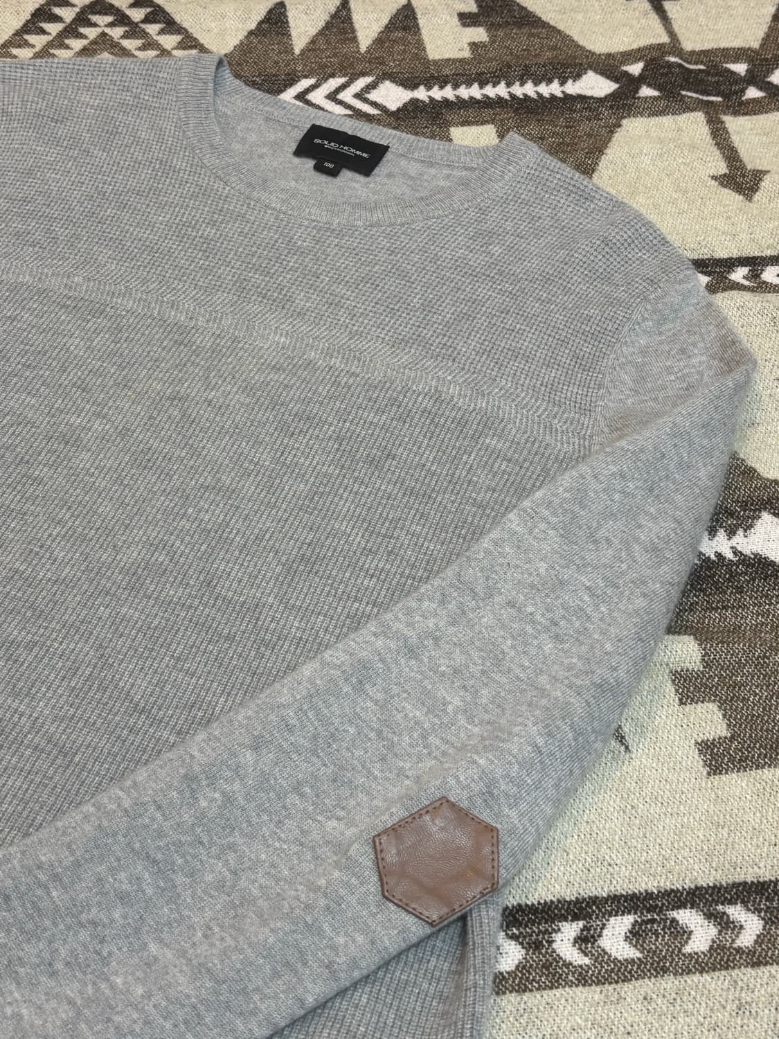 솔리드 업무 캐시미어 니트 상품이미지4