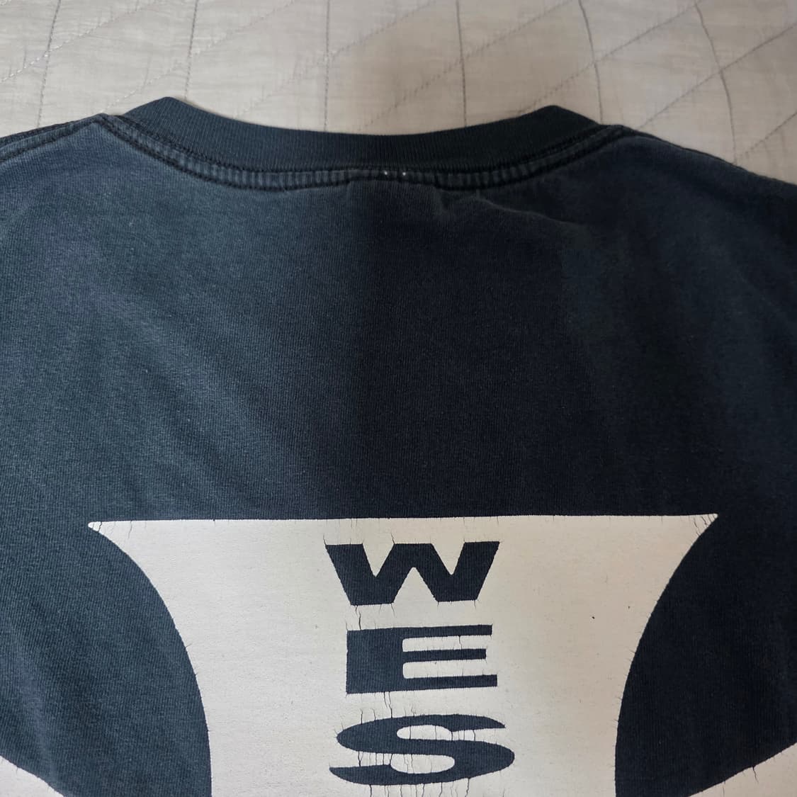 [XL] 빈티지 WCC 웨스트 코스트 차퍼스 아이언 크로스 티셔츠 블랙 상품이미지3