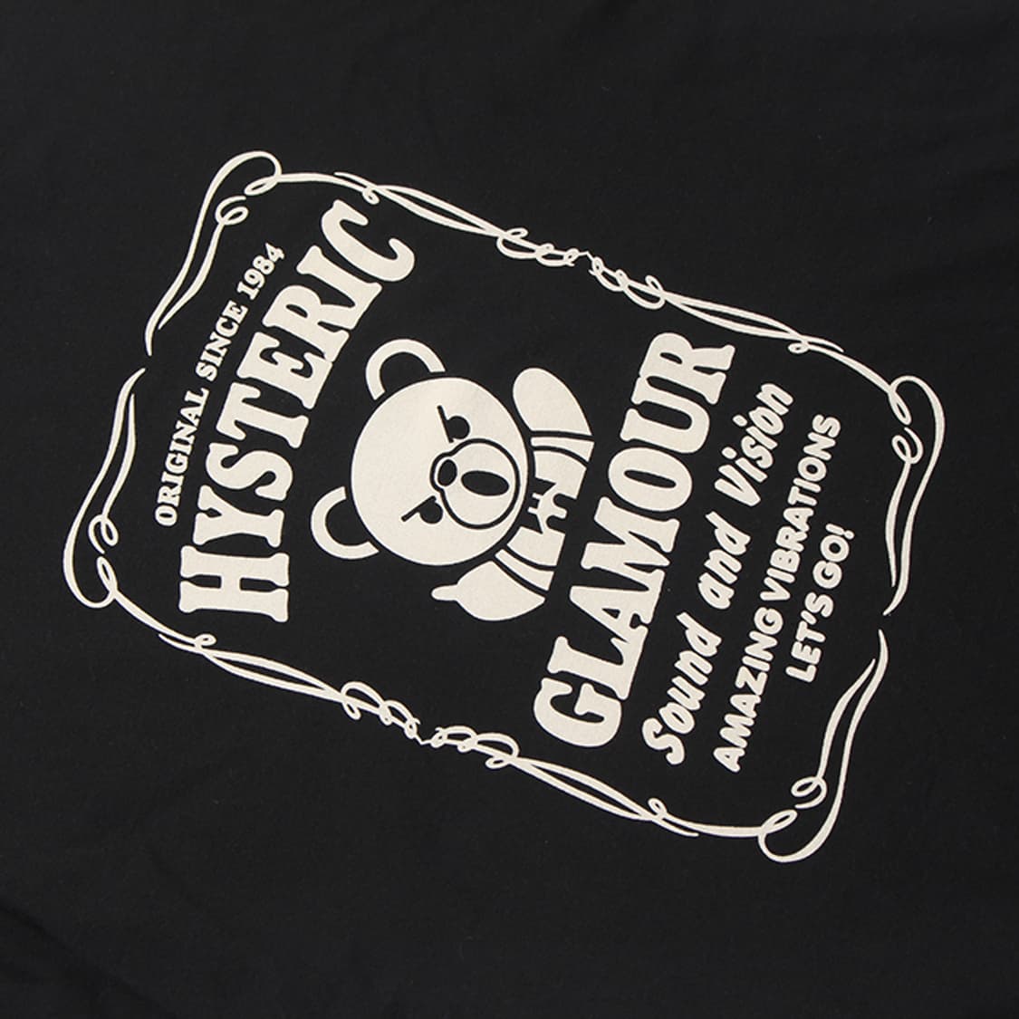  HYSTERIC GLAMOUR "Black Half T-Shirts" 상품이미지3