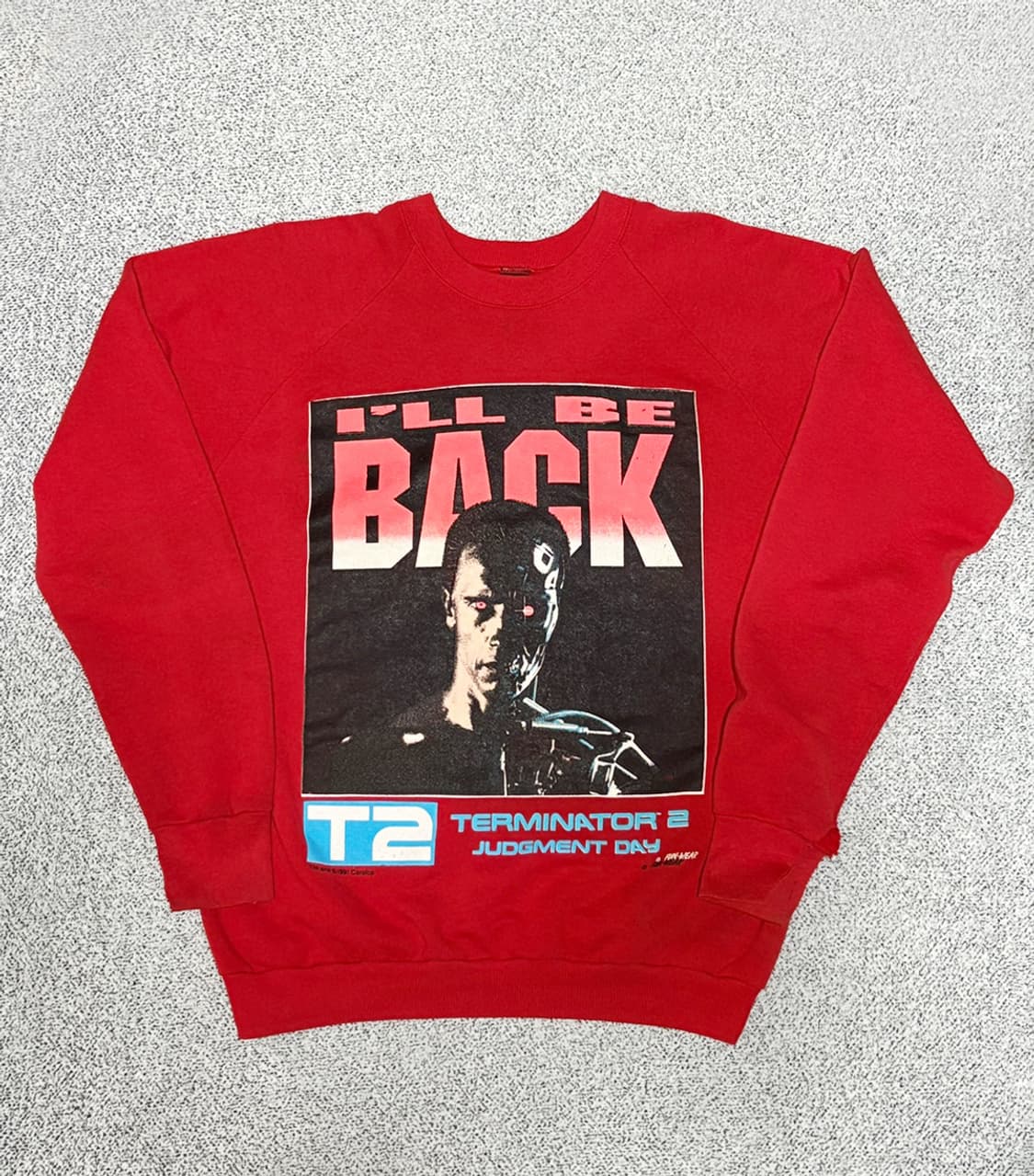 90s Vintage 터미네이터 2 프로모션 스웻셔츠 Rare 상품이미지1