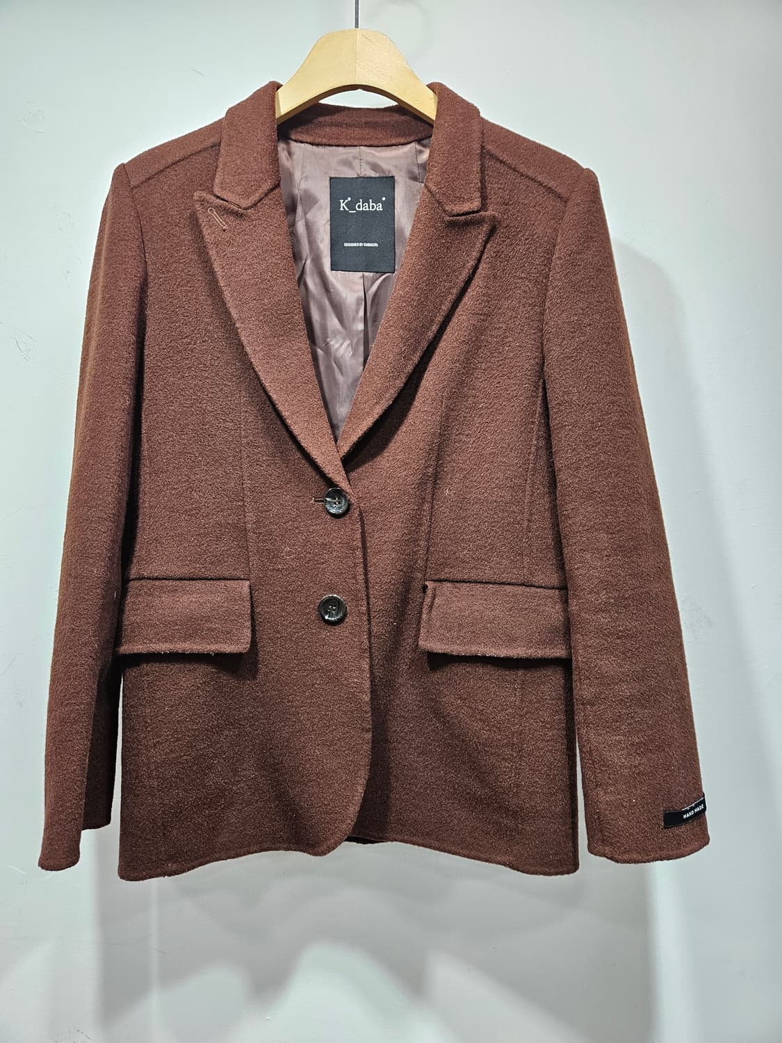 다바걸 핸드메이드 울자켓 Free 상품이미지3