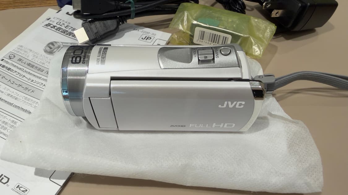 JVC  GZ-E780 캠코더 미사용 신품 풀박스 상품이미지2