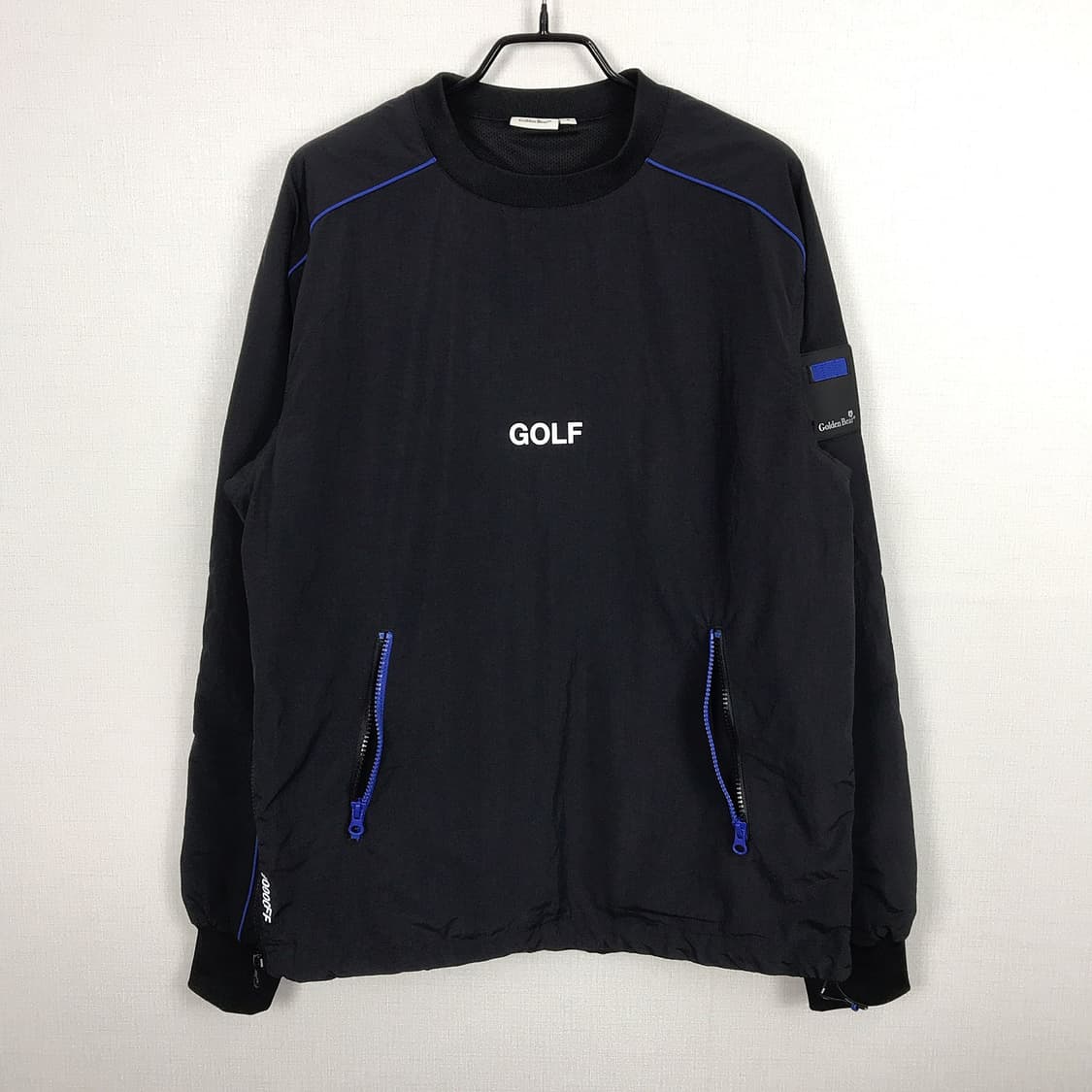 골든베어 골프 파이핑 디테일 우븐 스웨트셔츠 남성S (95) 상품이미지2