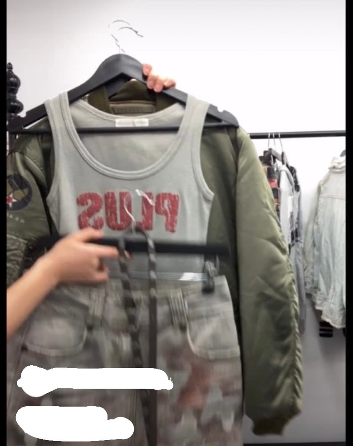 빈티지 항공점퍼 항점 코디세트 큐빈티지 큐빈 상품이미지1