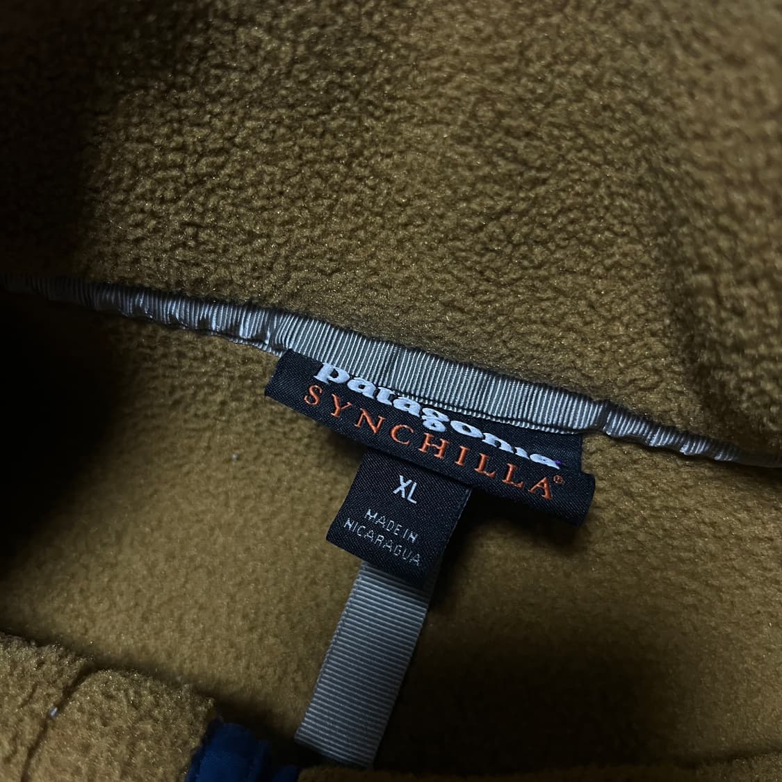 파타고니아 신칠라 투톤 컬러 스냅티 XL 상품이미지4