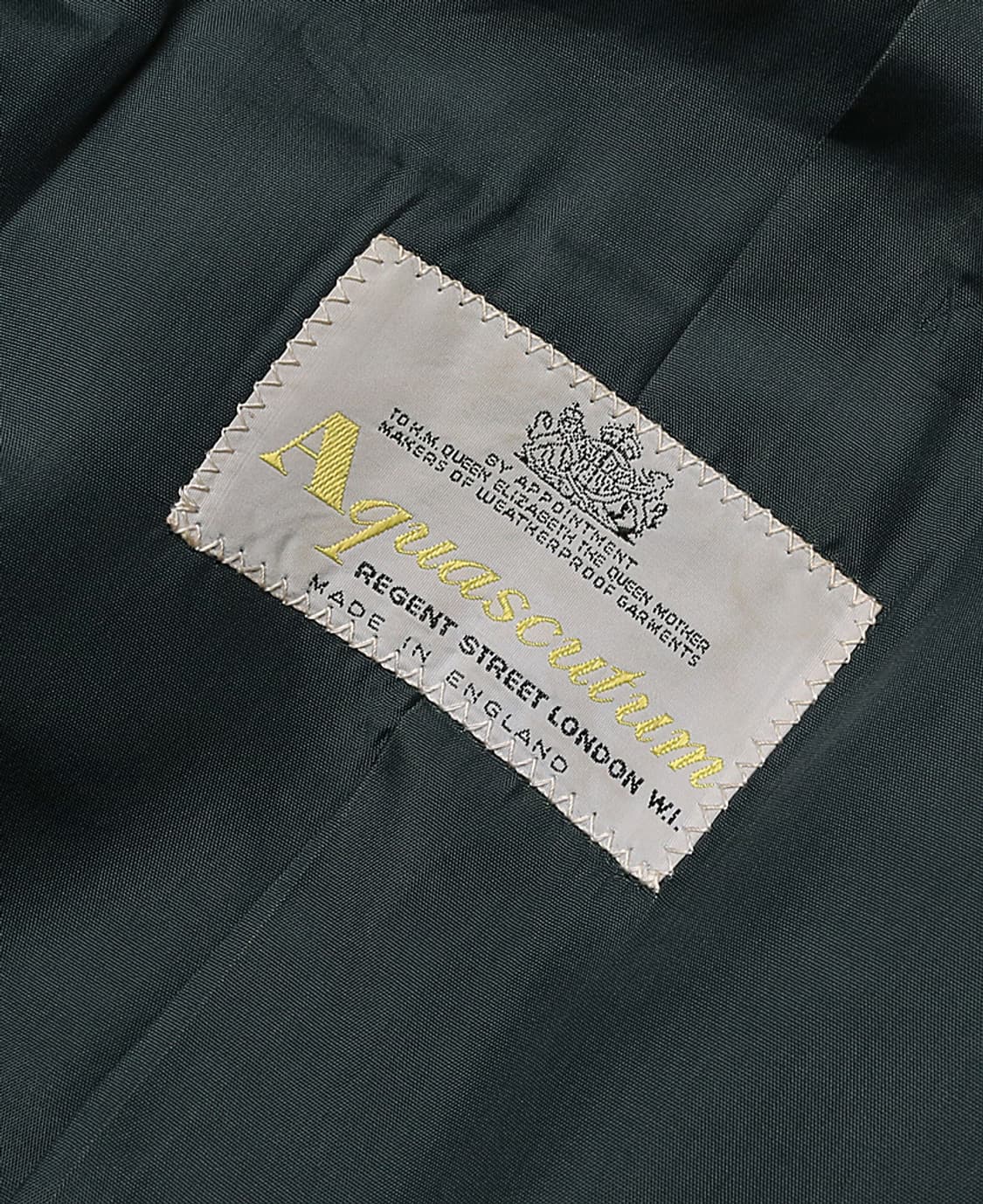 아쿠아스큐텀 [Aquascutum] 빈티지 체크 헤리티지 나그랑 코트 상품이미지7