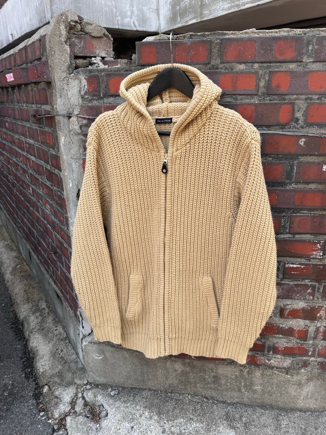 Blue Rag 니트 후드집업  상품이미지1