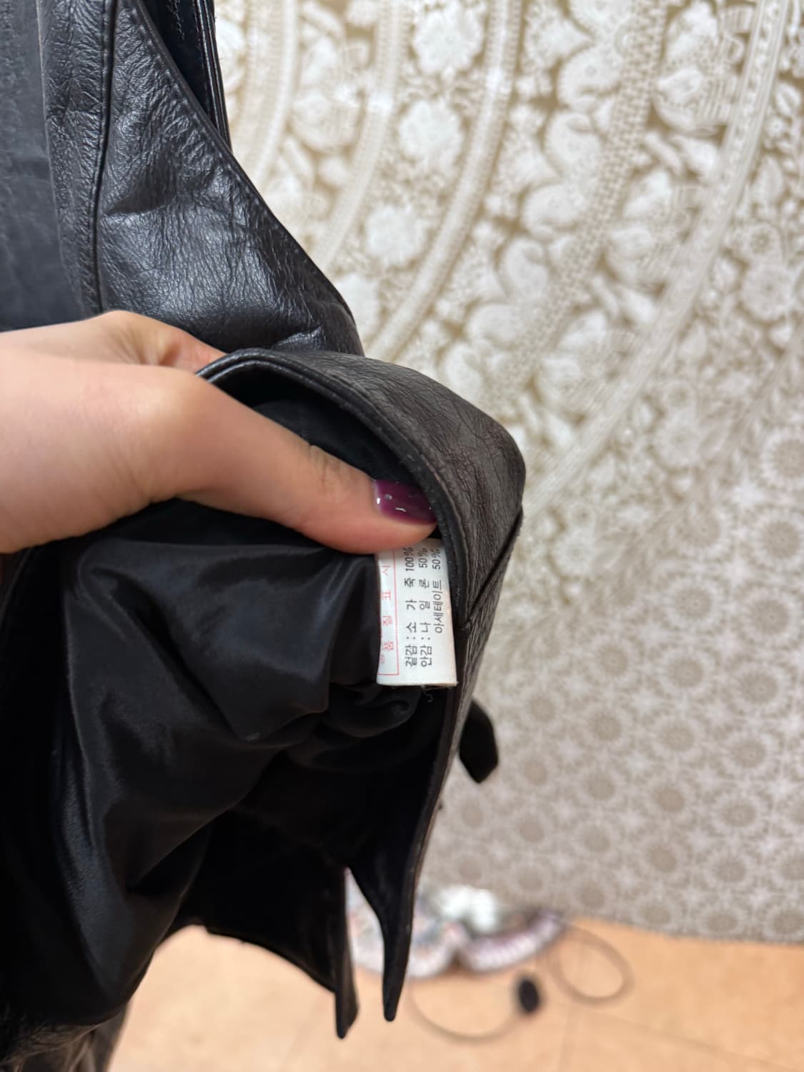 빈티지 소가죽 베스트 자켓 (Z1022)  상품이미지5