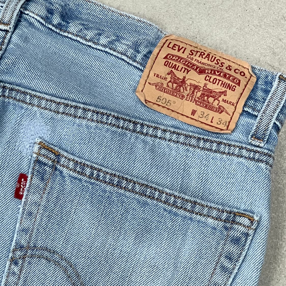 리바이스 505 데님팬츠 s09608 상품이미지5