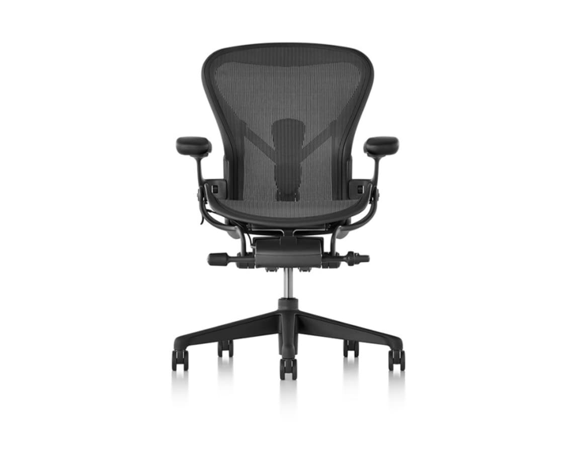 뉴에어론 체어 풀 그라파이트 상품이미지1