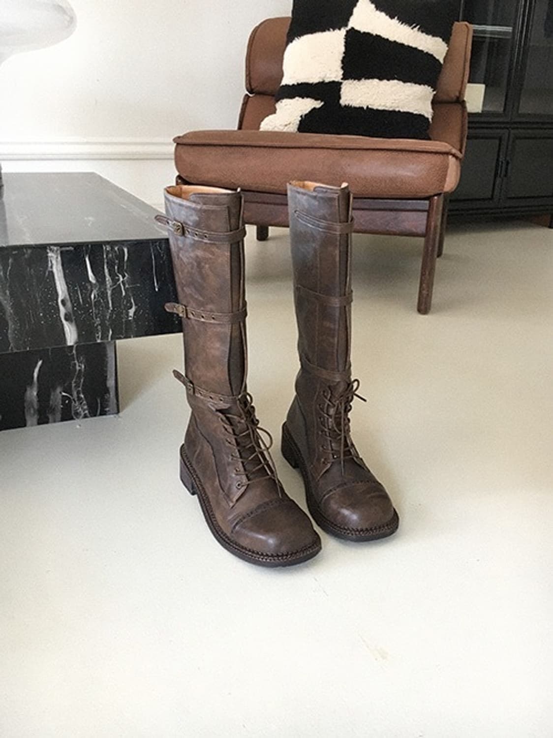 클라따 어텀 부츠 브라운  상품이미지3