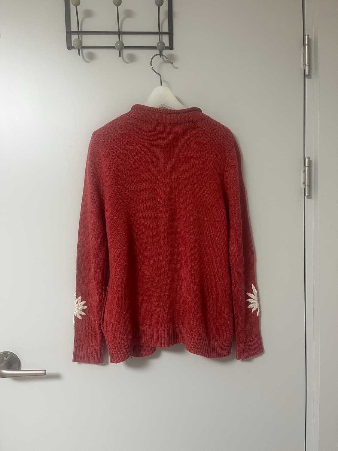 보헤미안 히피 플라워 니트 가디건 상품이미지2