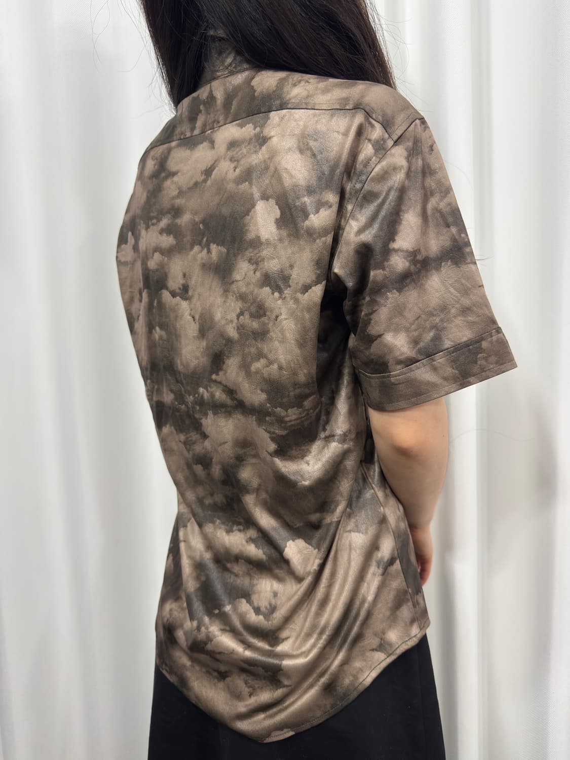 cloud printing shirt  상품이미지4