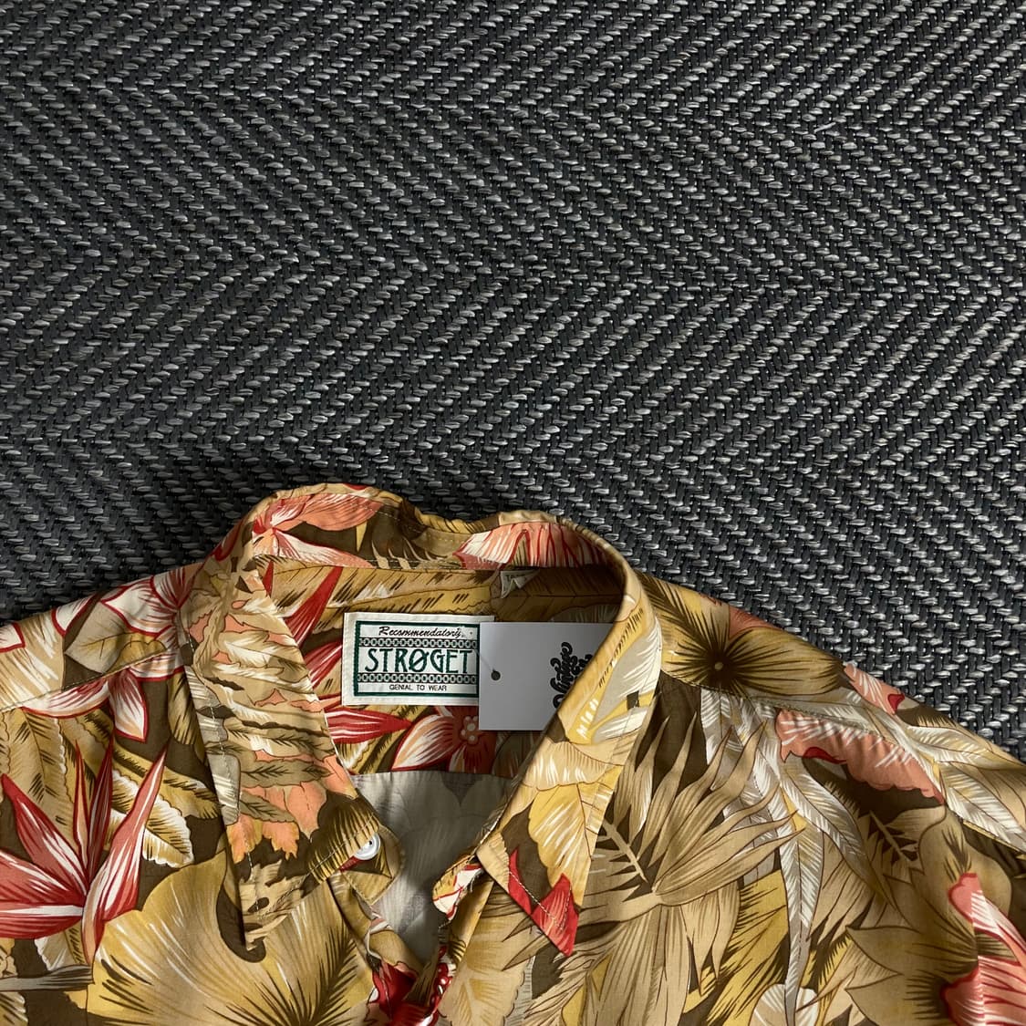 USA 오리지날 빈티지 하와이안 셔츠o 3324 상품이미지4