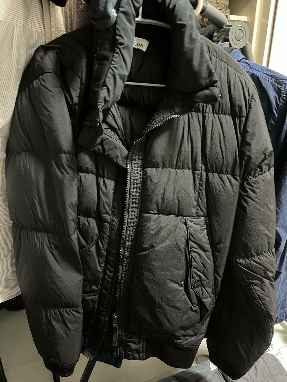 스톤 아일랜드 18 크링클랩스패딩 s 상품이미지1