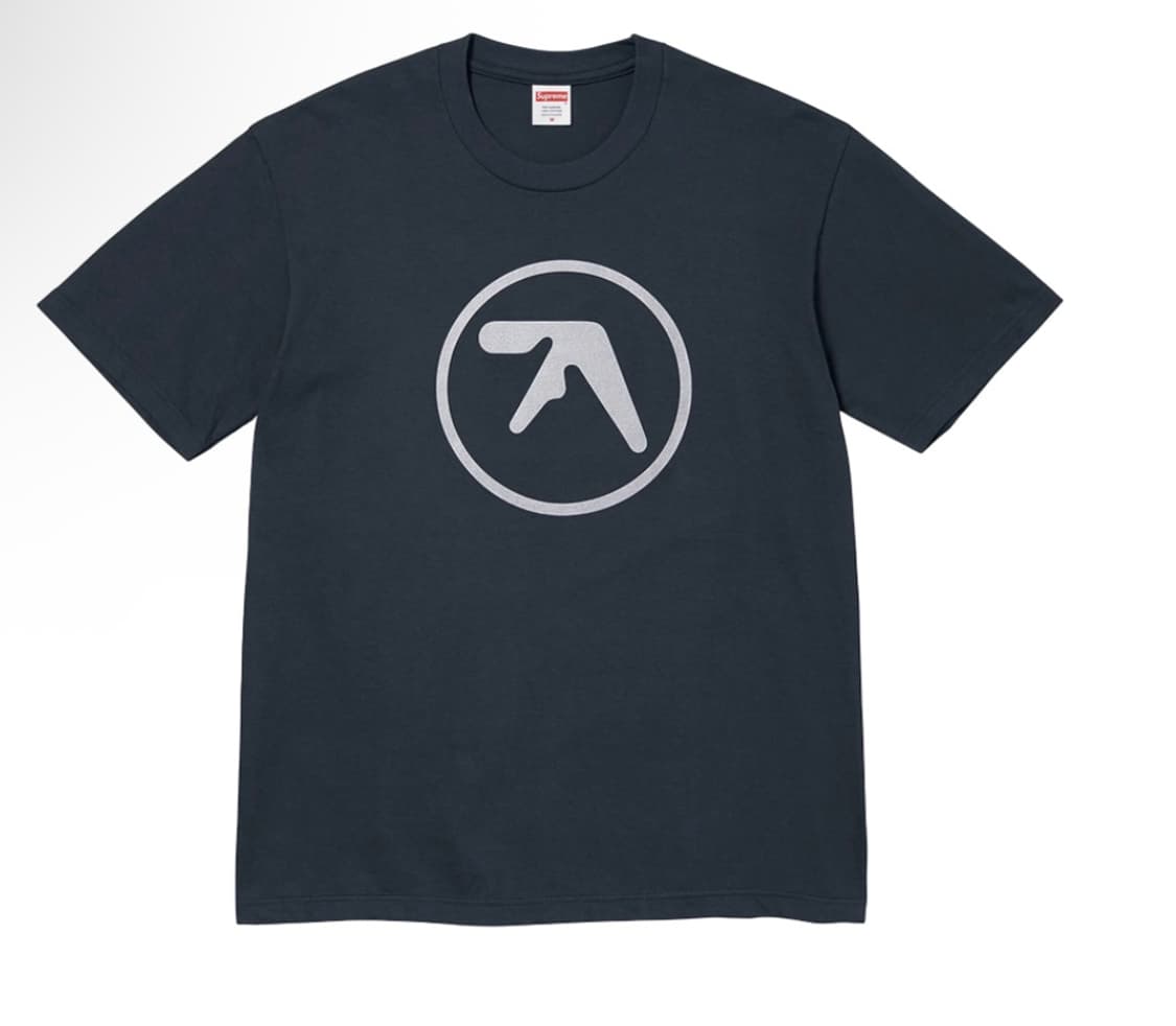 L 슈프림 에이펙스 트윈 엠비언트 웍스 티셔츠 네이비  상품이미지1