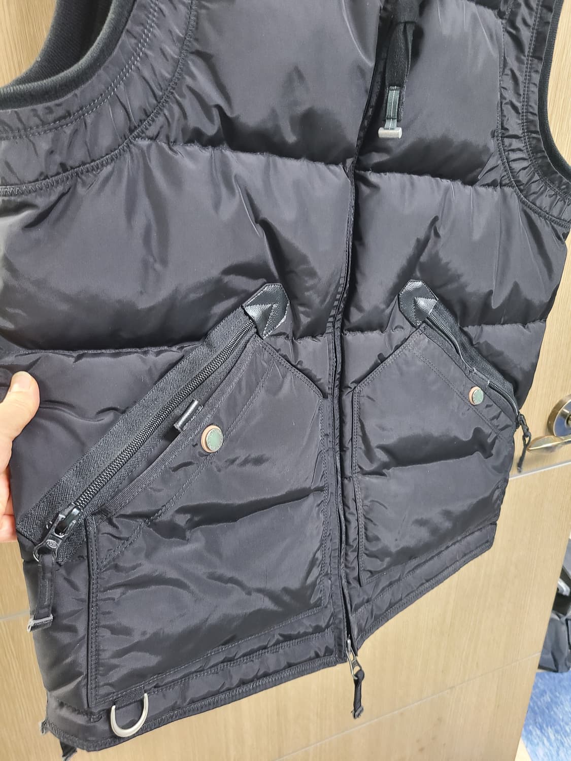 파라점퍼스 블랙 패딩 조끼 상품이미지3