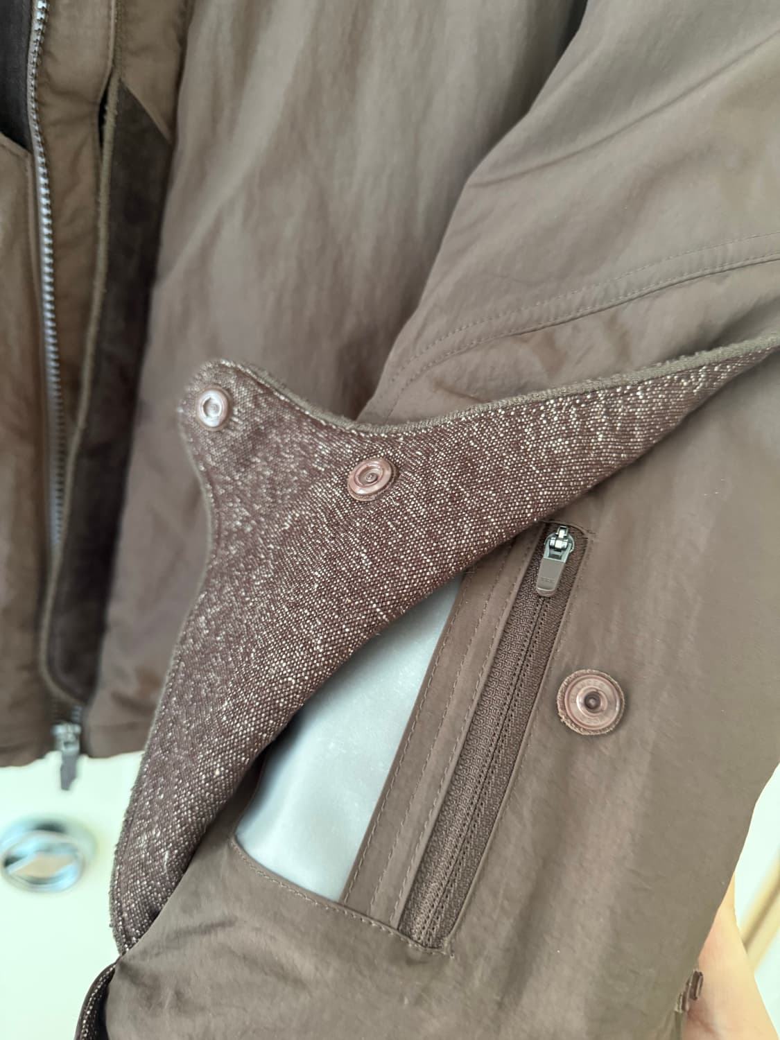 [M] 엑슬림 ep6 다운자켓 브라운 상품이미지7