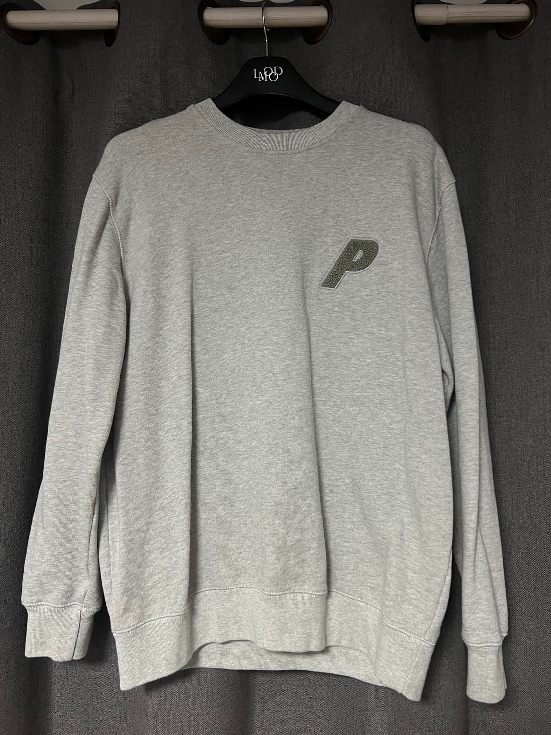 [M]팔라스 P-3 셔닐 크루넥 그레이 말 - 21SS 상품이미지3