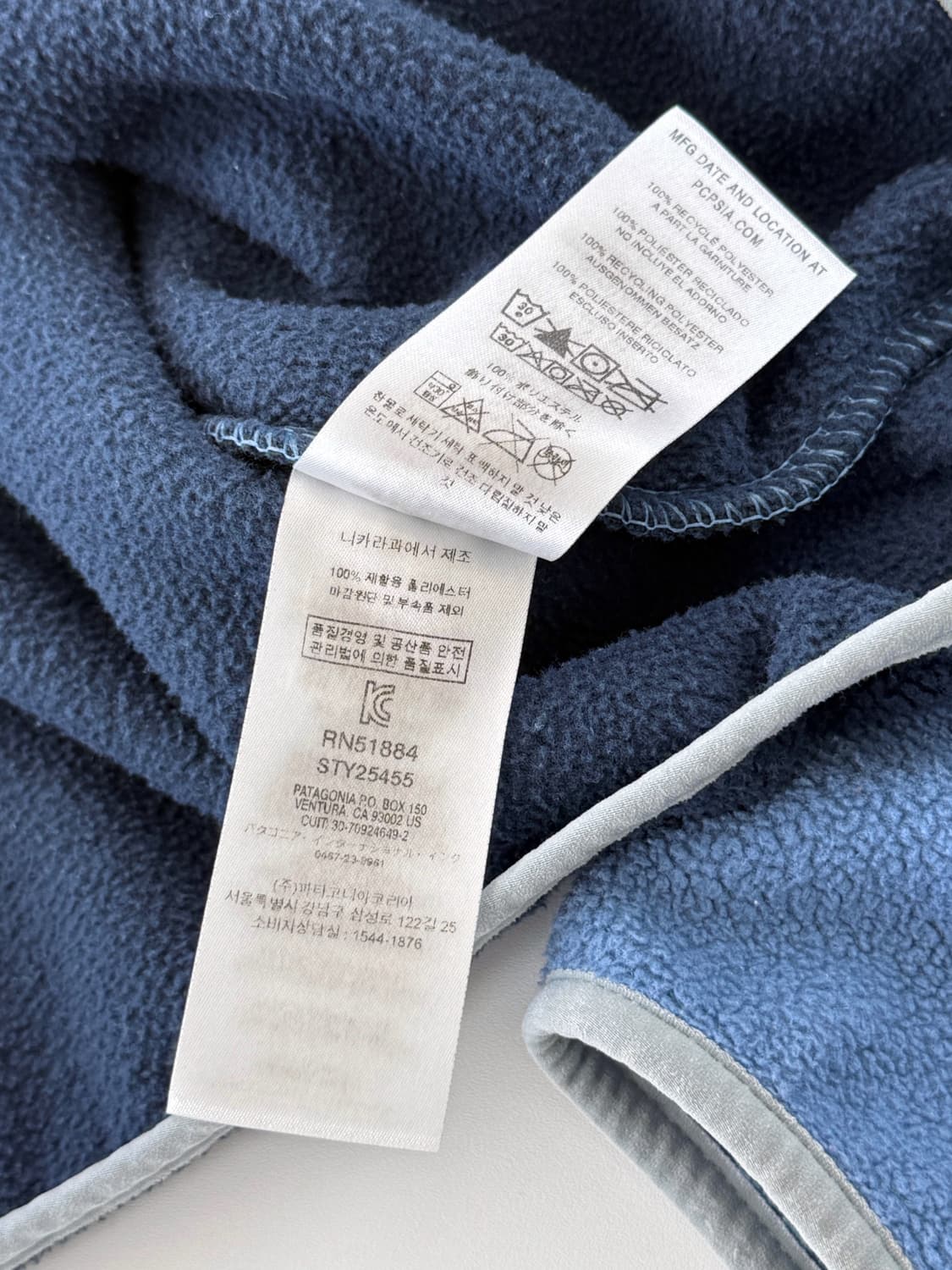파타고니아 신칠라 라이트웨이트 풀오버 플리스 자켓 상품이미지7