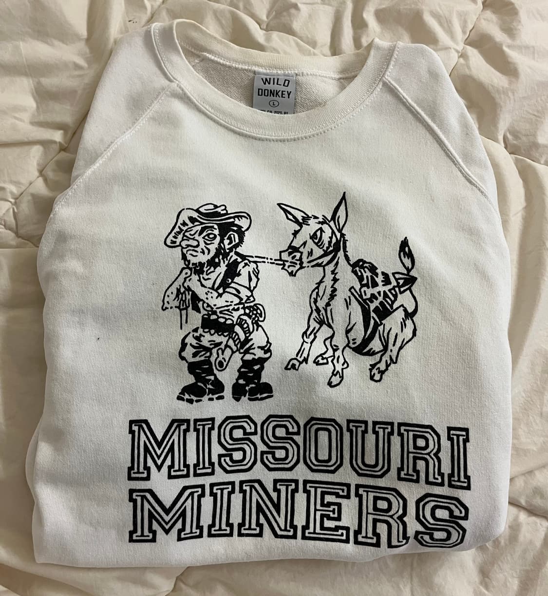 와일드 동키 당나귀 맨투맨 상품이미지1