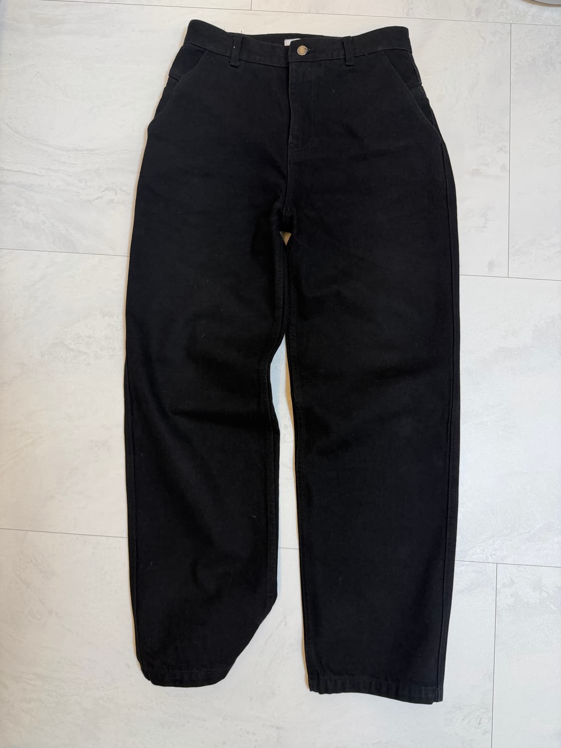 (M) KENDRICK REGULAR DENIM PANTS (BLACK) 상품이미지4