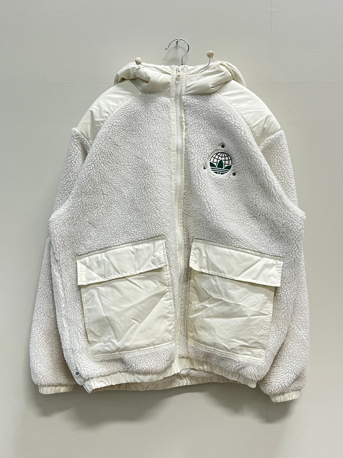 아디다스 MC 셰르파 양털 뽀글이 후리스 자켓 상품이미지2