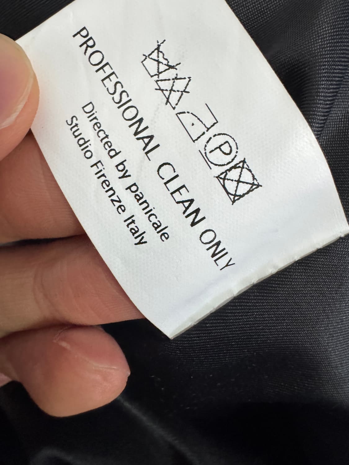 정품 빠니깔레 보카시 암패치 봄버 블루종 자켓 M 상품이미지5