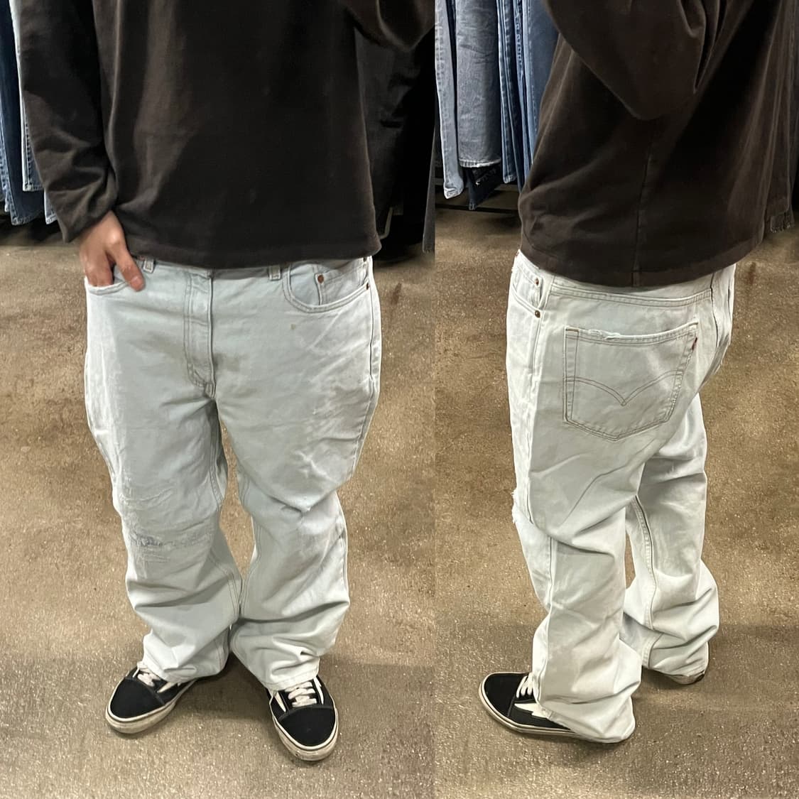 90s USA Levis517 데님 팬츠 (38“) 상품이미지1