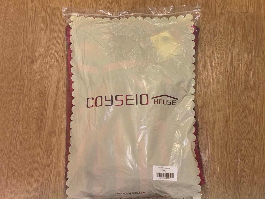 코이세이오 버니 배쓰 로브 핑크 상품이미지2