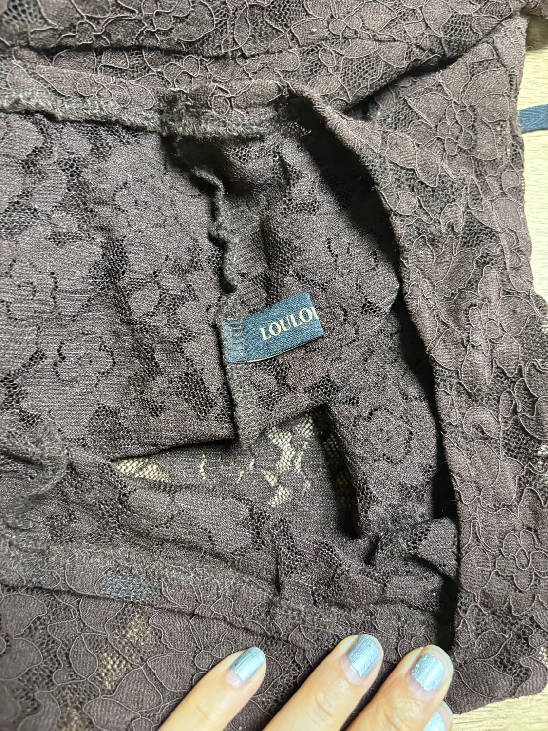 루루서울 재즈클럽스커트 브라운 상품이미지8