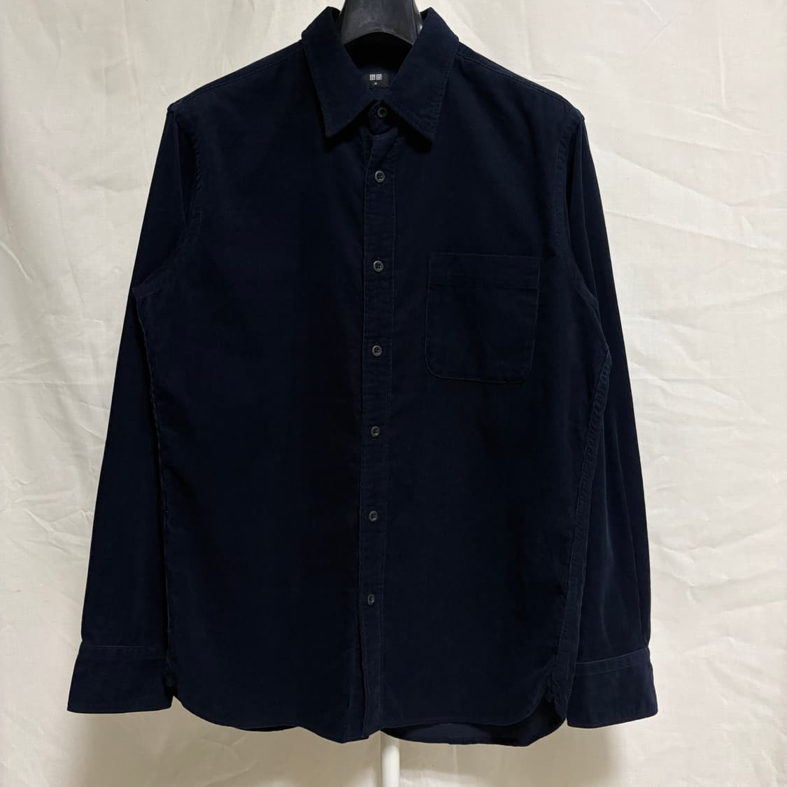 유니클로 코듀로이 셔츠 / 네이비, M 상품이미지1