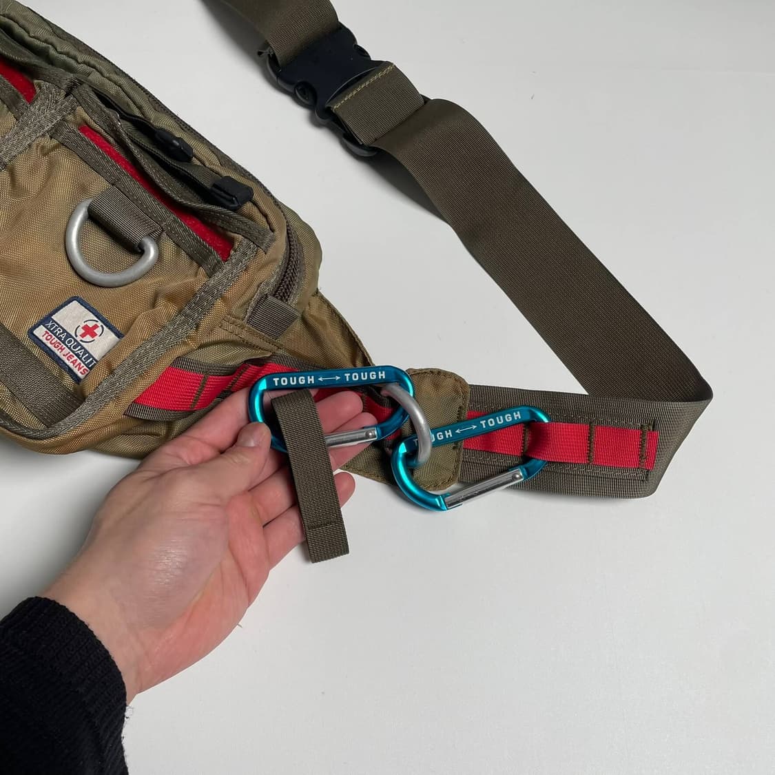 Tough jeansmith 나일론 멀티포켓 백 상품이미지5