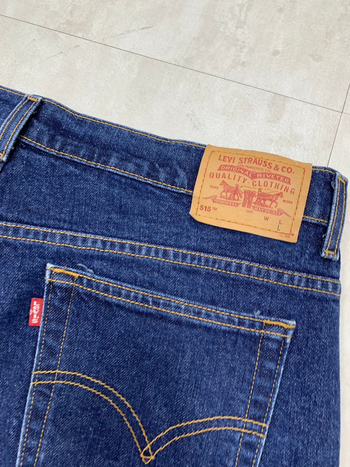 리바이스 515 데님 부츠컷 팬츠 #491 상품이미지8