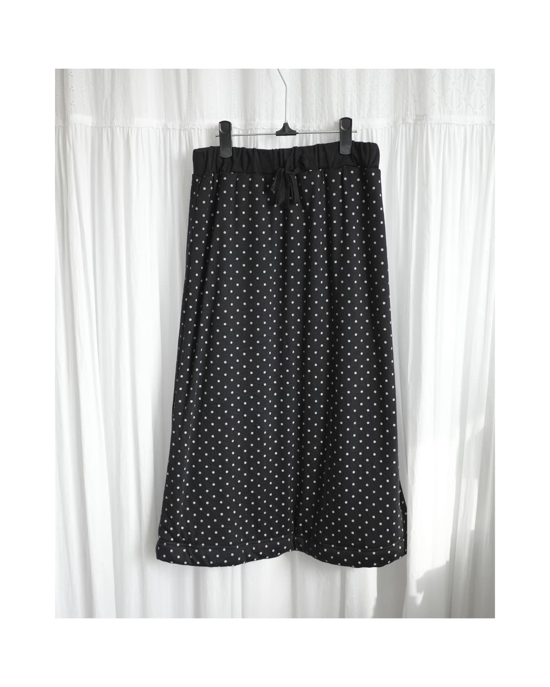 Dot fur long skirt 상품이미지1