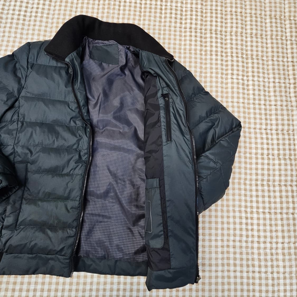 인디안 오리털 경량패딩 자켓 남자100 상품이미지4