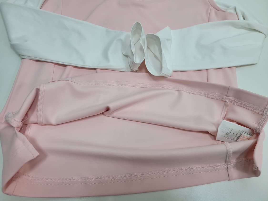 FANTOM 21SS 팬텀 V라인 하프집업 긴팔 티셔츠 / 여 90 핑크 상품이미지7