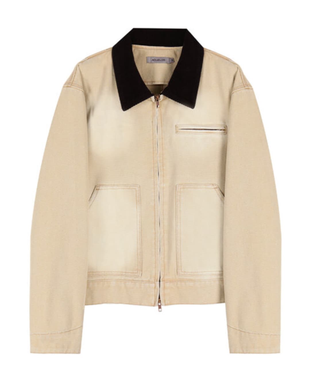 에드리엘로스 워시드 캔버스 워크자켓(베이지) L사이즈 상품이미지1