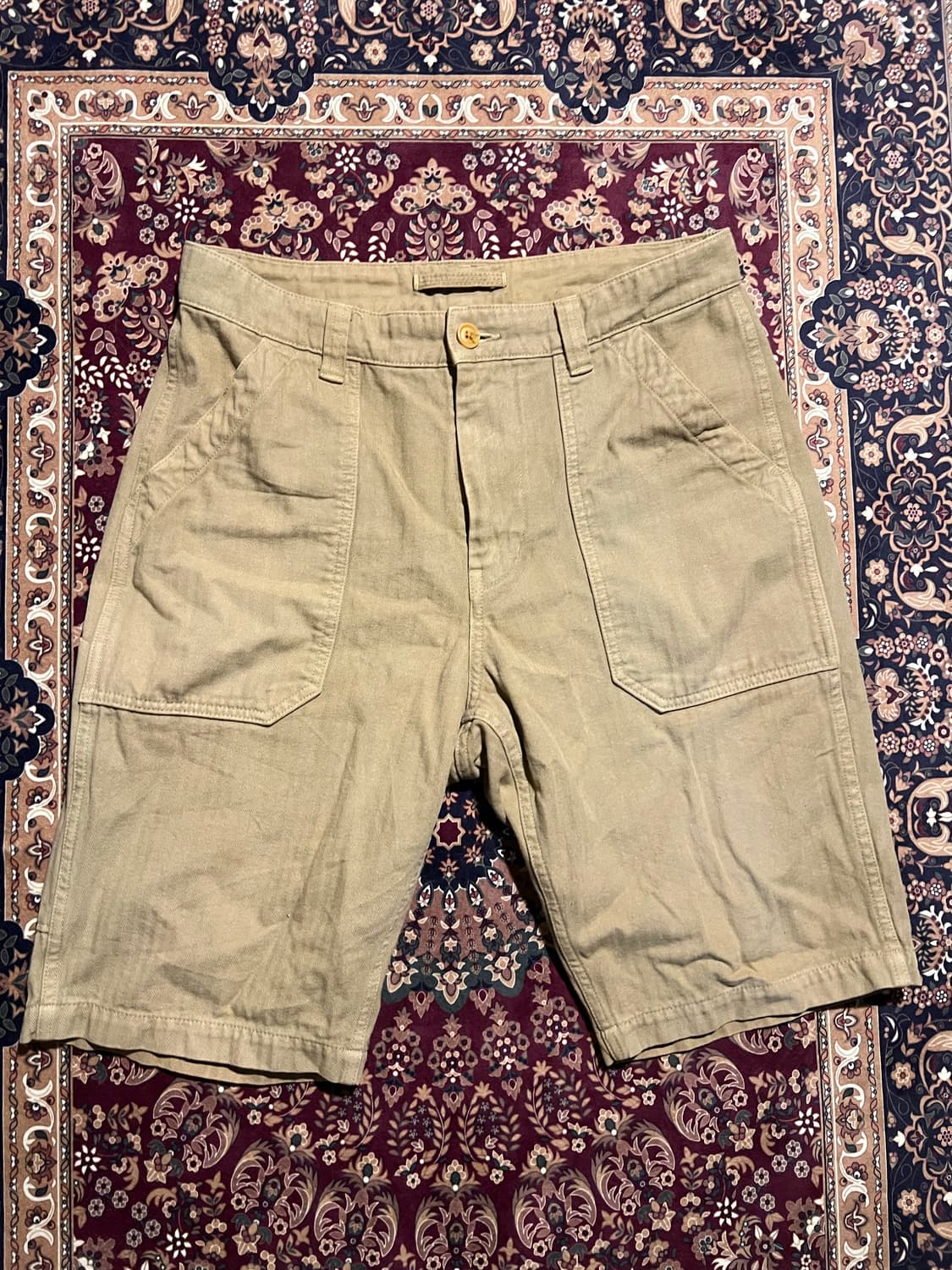 Nigel Cabourn Cotton HBT Shorts 상품이미지1