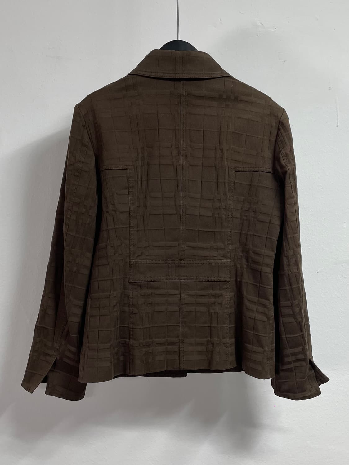 버버리 블랙라벨 브라운 노바체크 자켓  (on.278)    상품이미지2