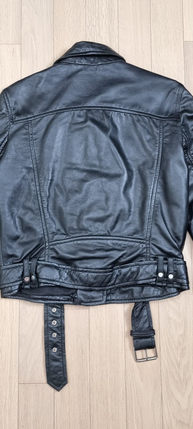 ZARA 자라 양가죽 라이더 자켓 M _ 여성 상품이미지6