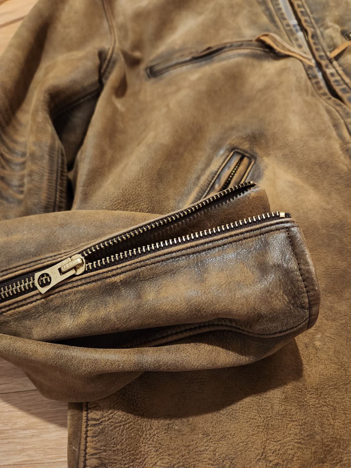 rrl 러프아웃 카페레이서 자켓 L 상품이미지8